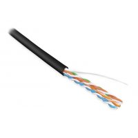 Hyperline UUTP4-C5E-S24-IN-LSZH-BK-305 бухта
