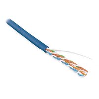 Hyperline UUTP4-C5E-S24-IN-PVC-BL-305 (UTP4-C5E-SOLID-BL-305) бухта