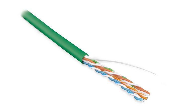 фото - Hyperline UUTP4-C5E-S24-IN-PVC-GN-305