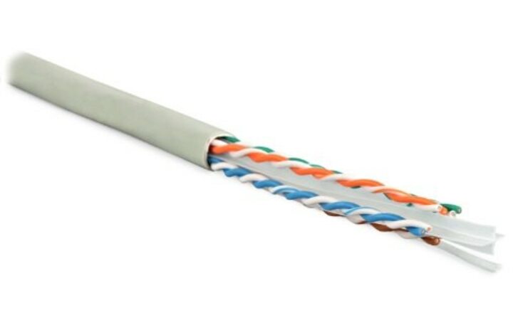 фото - Hyperline UUTP4-C6-S23-IN-LSZH-GY-100