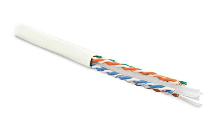 фото - Hyperline UUTP4-C6-S23-IN-LSZH-WH-100