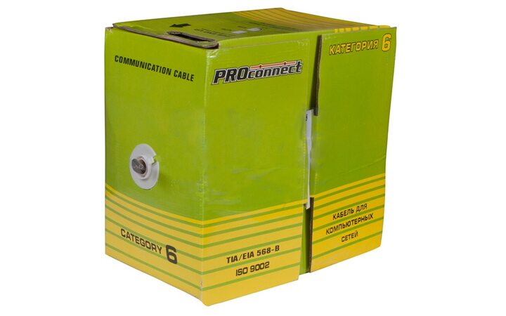 фото - Кабель UTP 4PR 23AWG CAT6 305м CCA PROCONNECT (01-0047-3)