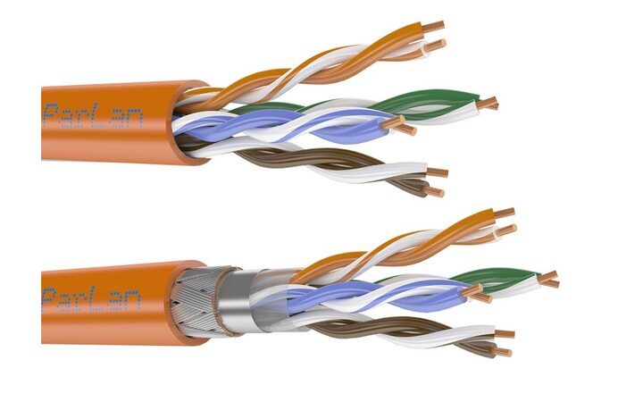 фото - Паритет ParLan U/UTP Cat5e 1х2х0,52 ZH нг(А)-HF 500 м