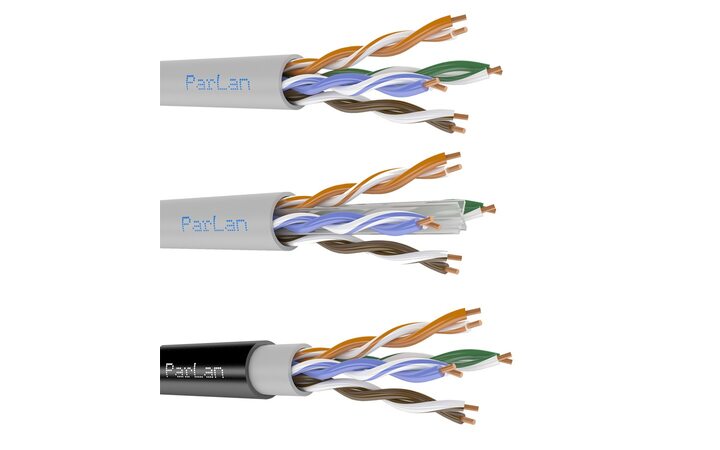 фото - Паритет ParLan™ U/UTP Cat5e 2х2х0,52 PVC/PE 305 м