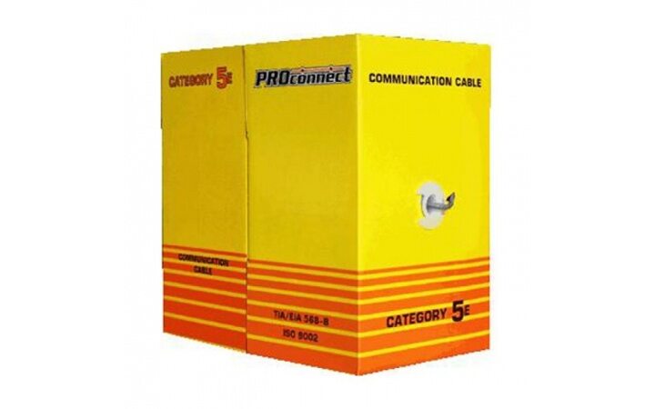 фото - PROCONNECT Кабель UTP 4PR 24AWG CAT5e 305м (01-0052)