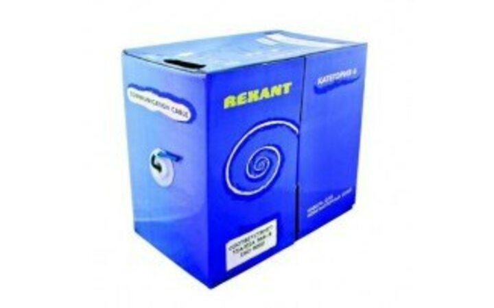фото - REXANT Кабель UTP  4PR  23AWG  CAT6   305м (01-0047)