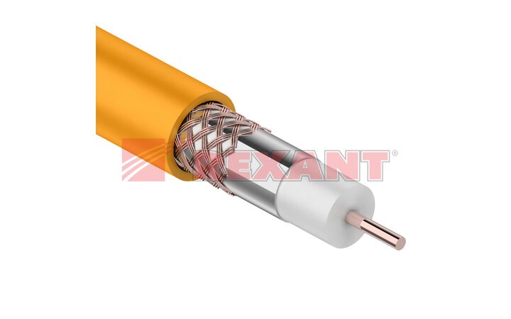 фото - REXANT Кабель RG-6 нг(А)-HF, (64%), 75 Ом, 100М (01-2654)