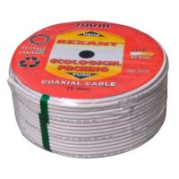 REXANT Кабель RG-6U+CU, (75%), 75 Ом, 100м., белый, (тройной экран), "MASTER" (01-2241)