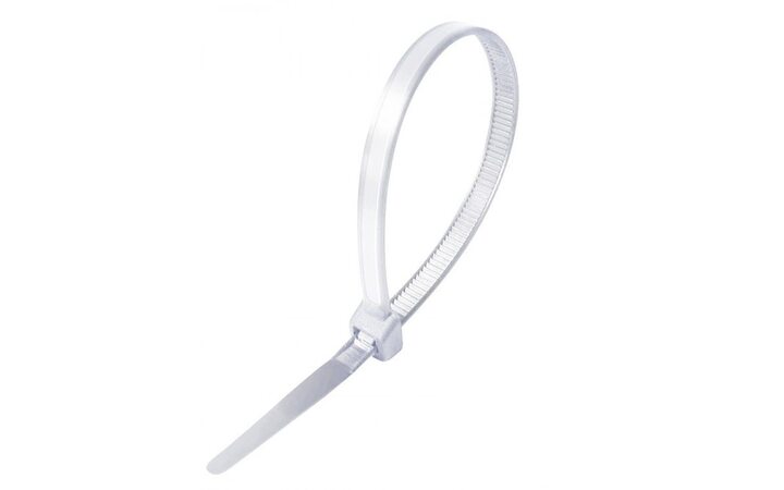 фото - PROCONNECT Хомут nylon 250 х 4,0 мм 100 шт белый (57-0250)