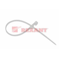 REXANT Хомут под винт nylon 3.6 х 150 мм 100шт белый (07-0154)