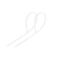 фото - REXANT Хомут широкий nylon 8.0 х 200 мм 100 шт белый (07-0202)