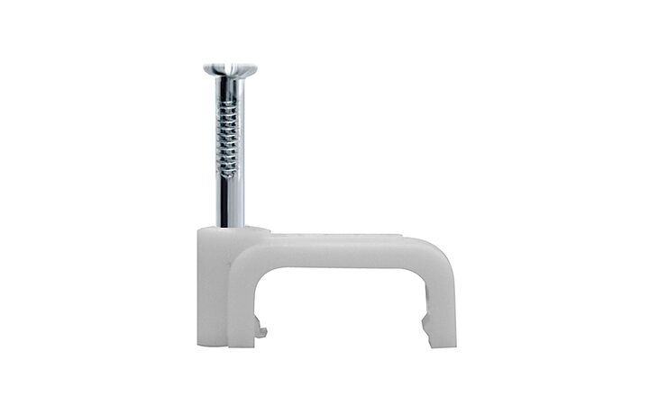 фото - REXANT Крепеж кабеля  плоский 8мм х 3мм (упак. 50 шт.) (07-4207)