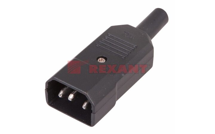 фото - REXANT Cетевой штекер на шнур  (11-0003)