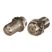 фото - PROCONNECT Переход гнездо F - гнездо F "Бочка" с кольцом (03-044) (05-4201-4)