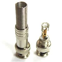 REXANT разъем штекер BNC под винт с пружиной, металл (05-3073)