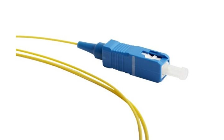 фото - Hyperline FPT-B9-9-SC/AR-1M-LSZH-YL (FPT9-9-SC-APC-1M)