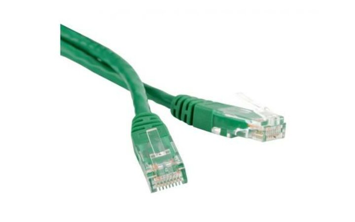 фото - Hyperline PC-LPM-STP-RJ45-RJ45-C6-3M-LSZH-GN
