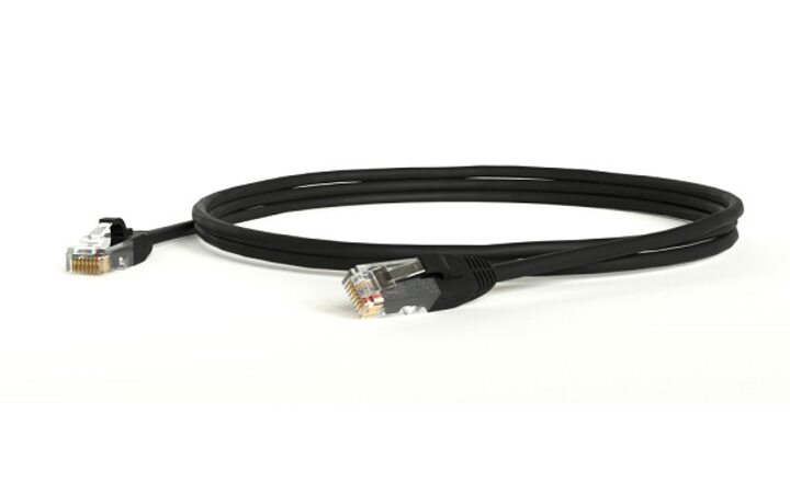 фото - Hyperline PC-LPM-UTP-RJ45-RJ45-C5e-5M-LSZH-BK