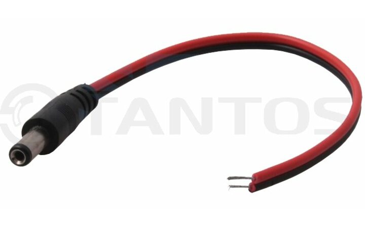 фото - Tantos Разъем TS DC штекер питания с проводом 20 см