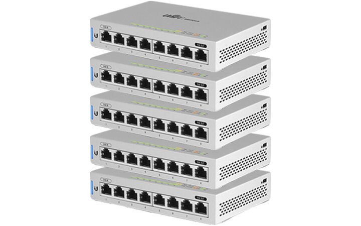 фото - Ubiquiti UniFi Switch 8 (5-Pack)