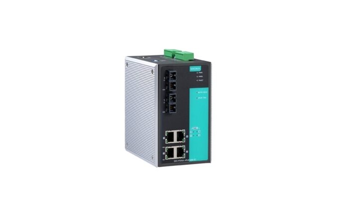 фото - MOXA EDS-P506A-4PoE-MM-SC