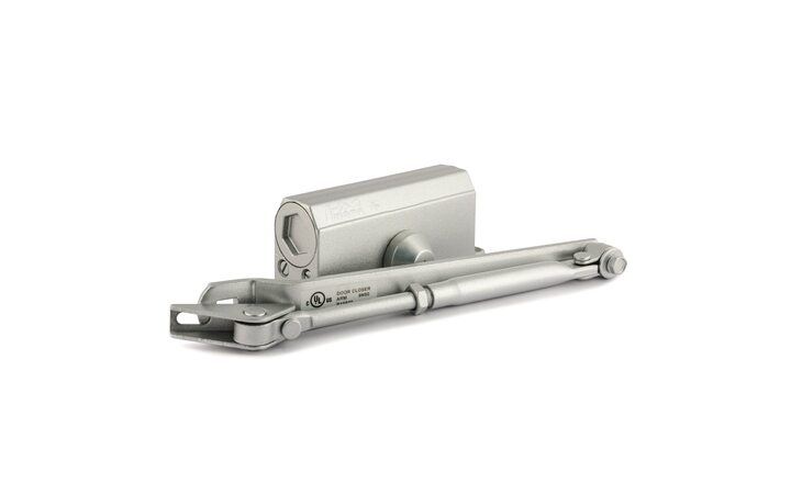 фото - Нора-М Доводчик №2S (до 50кг) (серебро)