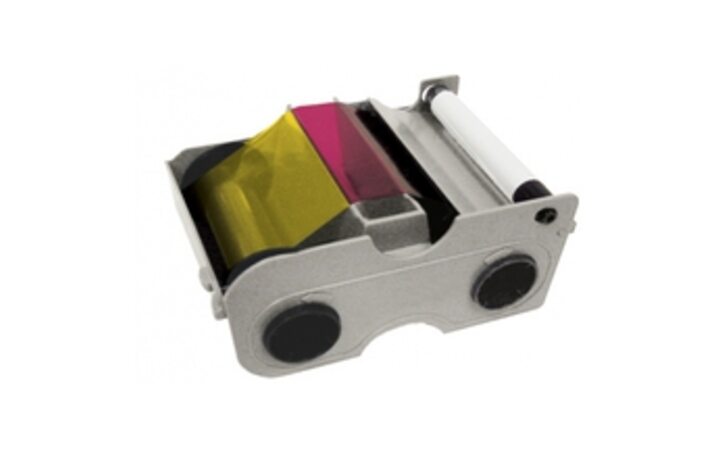 фото - Fargo Полноцветная лента с полимерной черной панелью и прозрачным защитным слоем (100 отпечатков) 45450