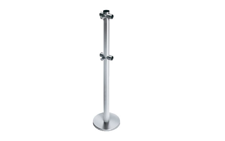 фото - Oxgard Стойка ограждения с 2-мя полупетлями Т-образная передвижная(ВЗР  2442.09.21)