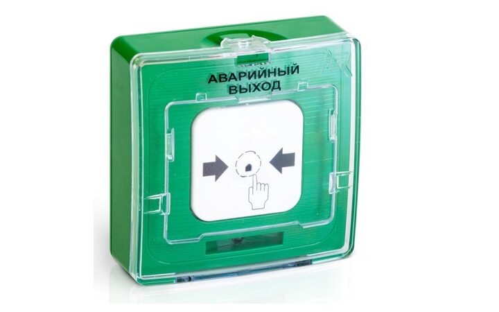 фото - Рубеж УДП 513-10 исп.1 "Аварийный выход" (зелёный)