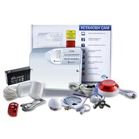 GSM Сигнализация "Умный часовой-4"  (Набор для дачи, дома, квартиры ПРОФИ) (УТ000002066)