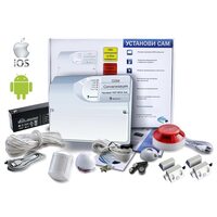 GSM Сигнализация "Умный часовой-4"  (Набор для гаража ПРОФИ) (УТ000002064)