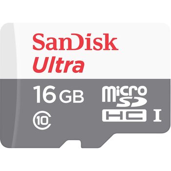 фото - SanDisk 16Gb microSDHC Ultra Class 10 с адаптером