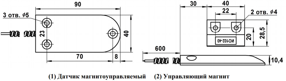 фото Магнито-контакт ИО 102-40 А2П (1)