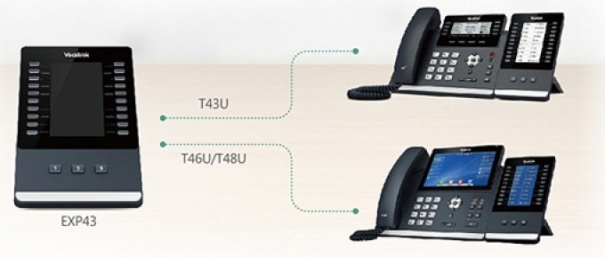 фото Yealink EXP43
