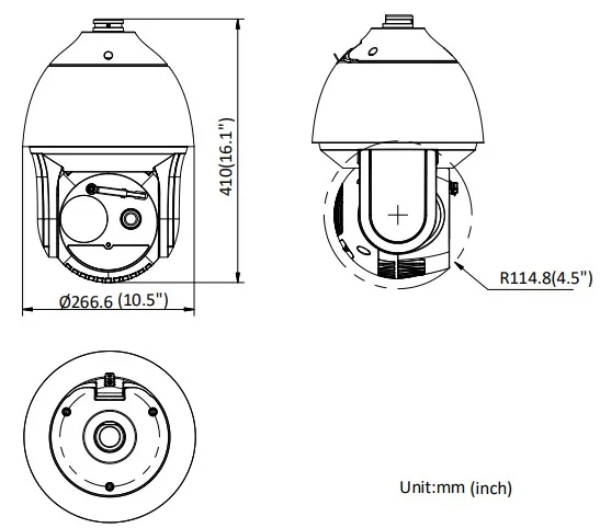 фото Hikvision DS-2TD4167-50/W