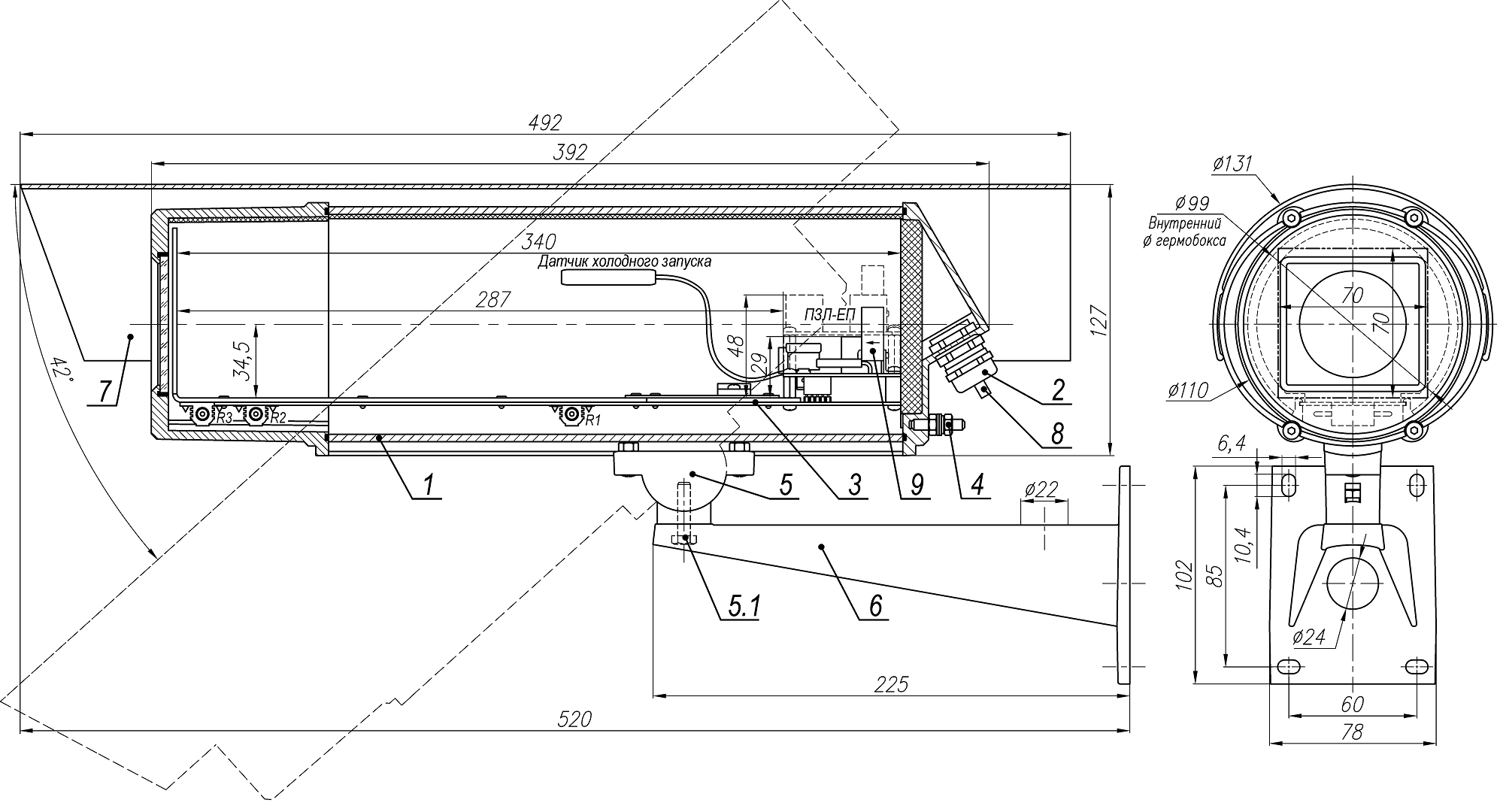 фото Тахион ТГБ-7У PoE+